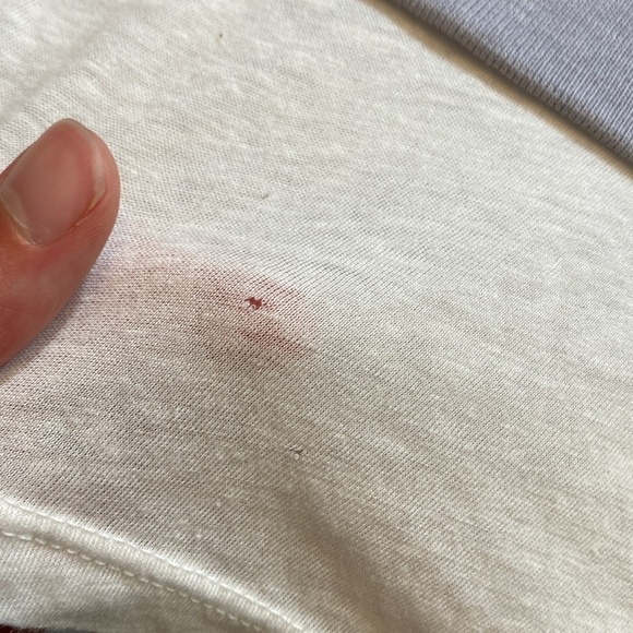 DONATING 11/1 Monrow Blue Layered Pullover Thin Sweatshirt sz XS - Picture 11 of 11